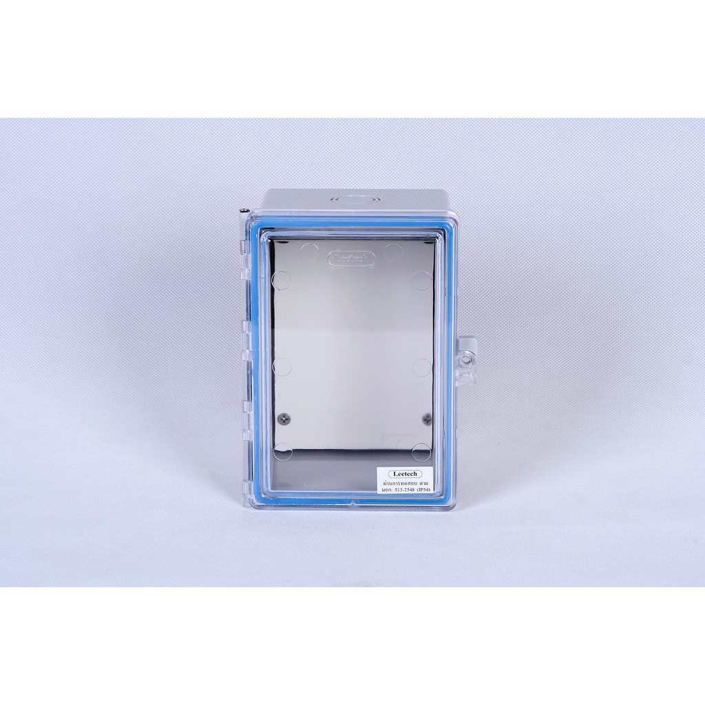 ตู้กันน้ำพลาสติกฝาใส 4x6 (Leetech)