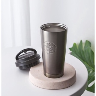 🎀【SALE!!! พร้อมส่ง】 2020 แก้วสตาร์บัคส์เกาหลี Starbucks Korea SS Elma Black Tumbler 473ml/ 16oz