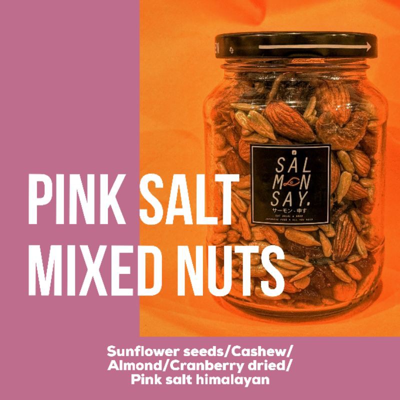 Pink salt Mixed nuts