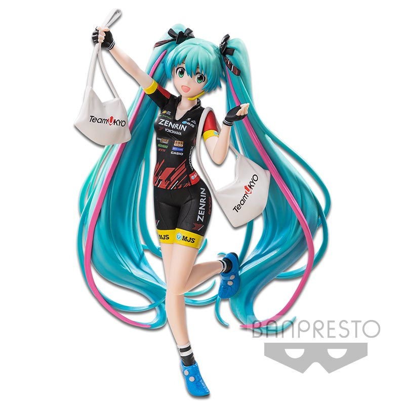 Banpresto Hatsune Miku racing ver. ESPRESTO est 2019 TeamUKYOver. Figure 17cm