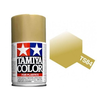 Tamiya Spray Color สีสเปร์ยทามิย่า TS-84 METALLIC GOLD 100ML