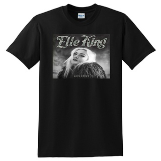 เสื้อผ้าผชเสื้อยืด พิมพ์ลาย Elle King Love Stuff แฟชั่นฤดูร้อน สําหรับของขวัญวันพ่อS-5XL