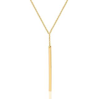 Female Fashion Cuboid Geometry Tassel Clavicle Chain Simple Personality Clavicle Necklace