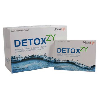 Maxxlife Detoxzy 10 Caps แมกซ์ไลฟ์ ดีท็อกซ์ซี่ 10 แคปซูล #ล้างสารพิษ #ดีท็อกซ์[13393]