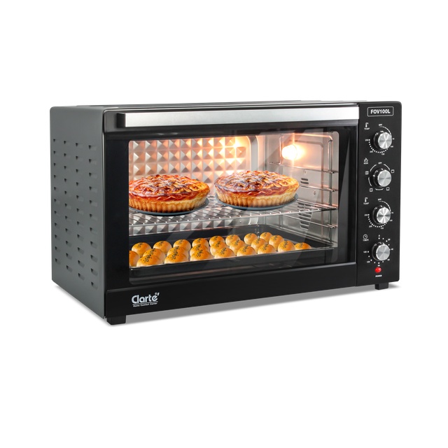 Clarte' เตาอบไฟฟ้า FOV100L ขนาด 100 ลิตร สีดำ