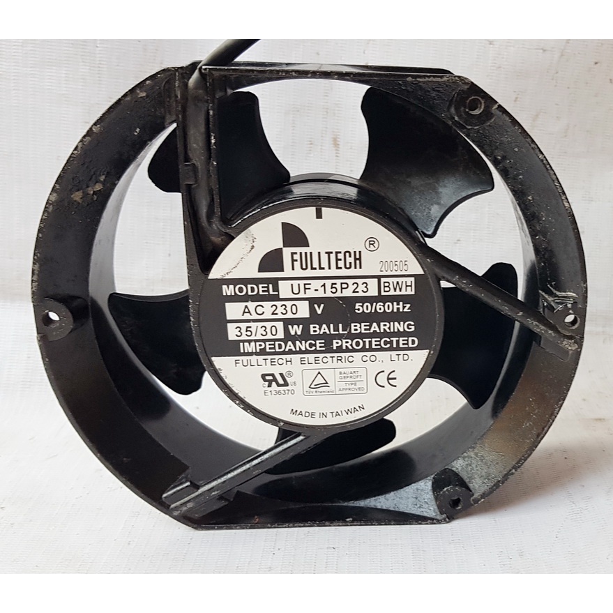 168d FULLTECH UF-15P23 พัดลม Axial 230Vac 35w วงรี
