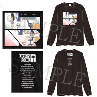 [แท้💯/Pre-Order✈️] Lycoris Recoil ED Long Sleeved T-shirt