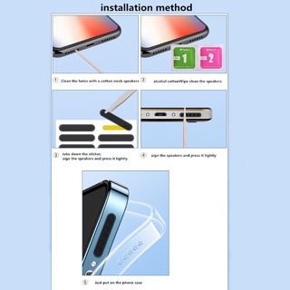 Capa สติกเกอร์ตาข่าย แบบนิ่ม กันฝุ่น สําหรับติดลําโพง โทรศัพท์มือถือ