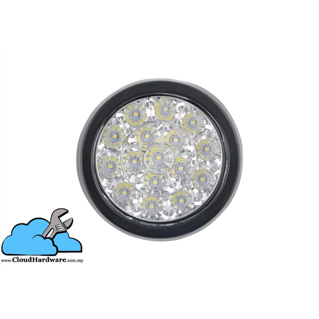Universal Truck 5 Round WHITE LED 12V / 24V SD-2015-WHITE