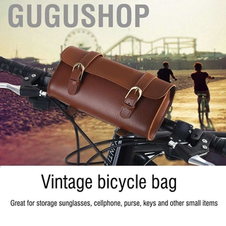 Gugushop Personalized Vintage Bicycle Tail Bag Bike Saddle Back Seat Pouch