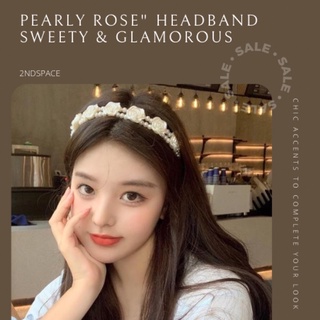 🔥SALE🔥ที่คาดผมไข่มุกกุหลาบ🌹✨💕Sweety Rose Pearly Mix💕✨หวานละมุนแบบคุณหนูมากๆ📌พร้อมส่งนะค้า