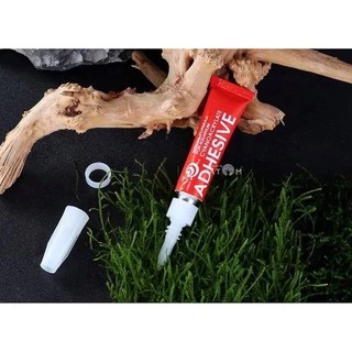 (พร้อมส่ง) กาวติดไม้น้ำ กาวติดปะการัง กาวติดหิน Aquaworld Super Glue Gel 5 g.