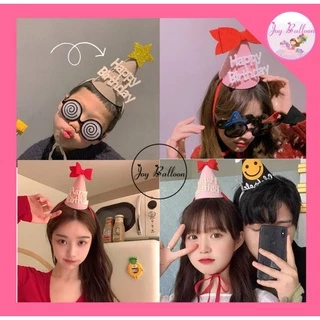 หมวกวันเกิด Happy Birthday หมวกปาร์ตี้ (ส่งเร็วจากกุรงเทพ) พร๊อบถ่ายรูป หมวกปาร์ตี้ หมวกใส่วันเกิด พร้อบถ่ายรูป