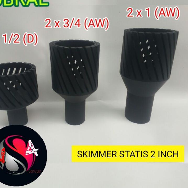 . 2 INCH STATISTICS SKIMMER / MINI SKIMMER / AQUARIUM SKIMMER