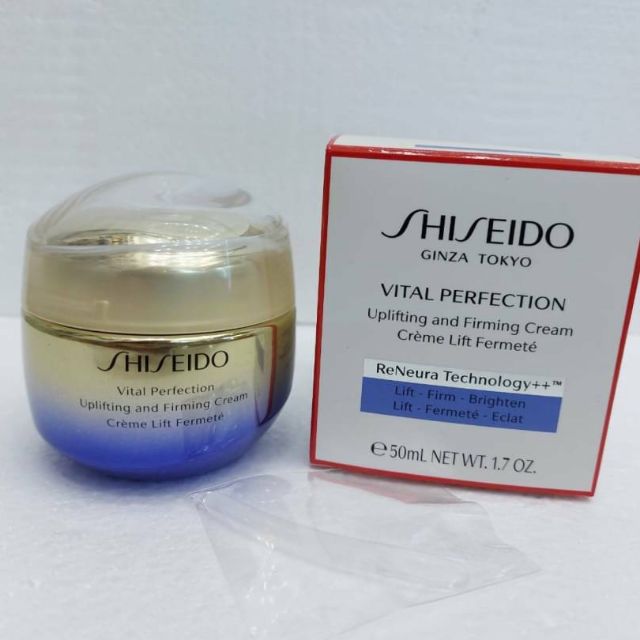 ❤️New ❤️ Shiseido Vital Perfection Uplifting and Firming Cream Enriched (  สำหรับ ผิวธรรมดา - ผิวแห้ง ) ขนาด 50ml. | Shopee Thailand