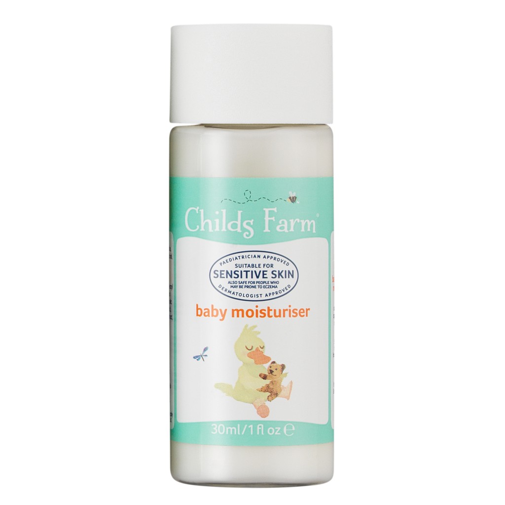 ชายด์ ฟาร์ม โลชั่นเพื่อผิวหน้าและผิวกายสำหรับทารก 30 มล. (Childs Farm Baby Moisturiser, Cocoa & Shea