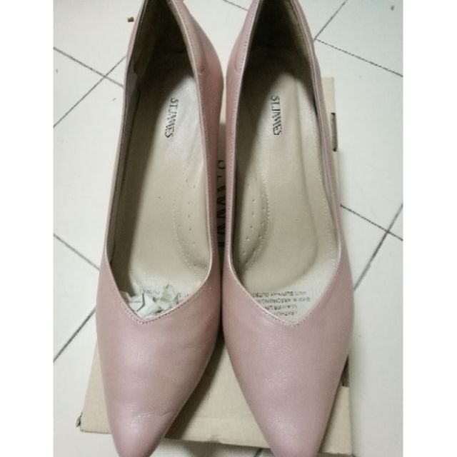 รองเท้า st.james  FS1323 ไซส์40 สีชมพูนู๊ด