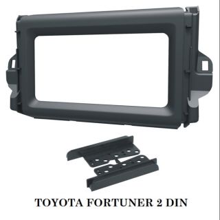 หน้ากากวิทยุ TOYOTA FORTUNER ปี2016 ขนาด2DIN7.สำหรับเปลี่ยนวิทยุ7" ทั้ง 20cm. และ18cm.