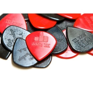 Jazz iii 1.38 mm (แจ็ช ทรี) PICK DUNLOP ปลายแหลม ของแท้ 100% มีครบทุกขนาด