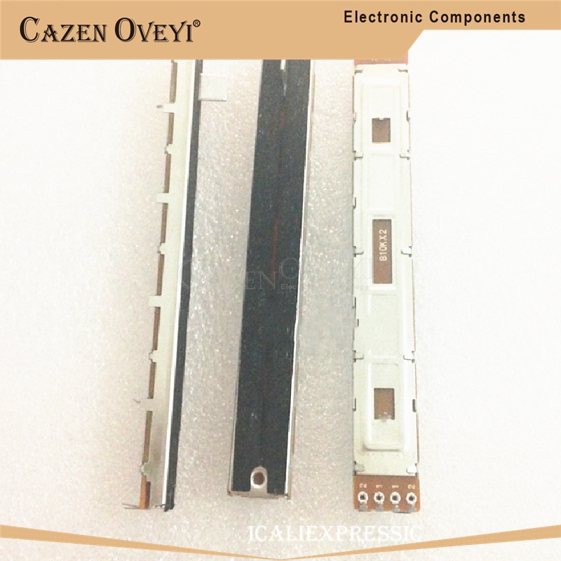 3 ชิ้น/ล็อต SC1009G 100 จังหวะ dual fader potentiometer B10K B10Kx2 ความยาว 15MMC ในสต็อก