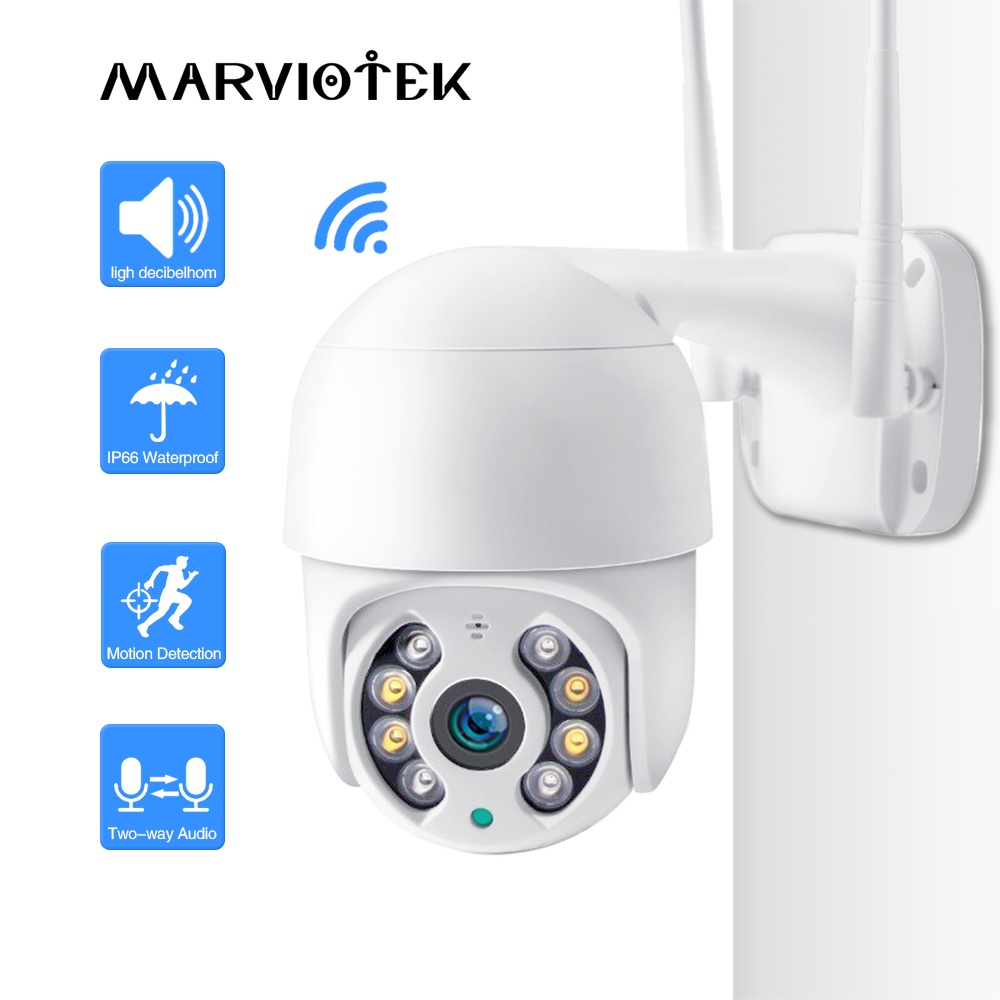 จอภาพHome Security I Camera WiFi Night Vision Seed Dome CCTV Camera ...