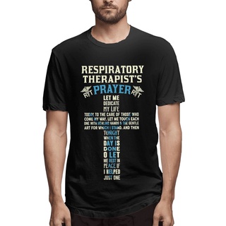 [S-5XL]เสื้อยืด พิมพ์ลาย Prayer R TherapistS สีเทาเข้ม สําหรับผู้ชาย