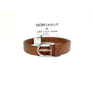 เข็มขัด Gucci Leather Wrap belt sz 80 32 new ของแท้