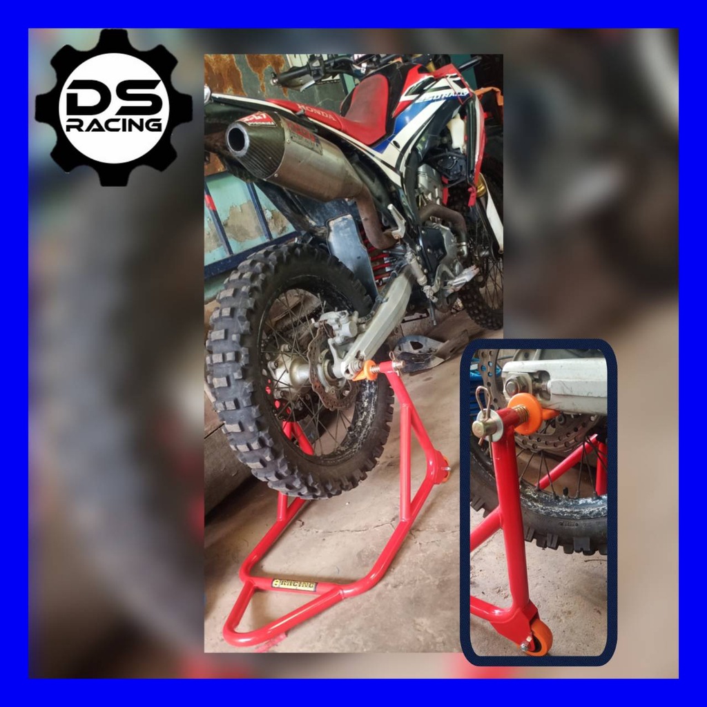 สแตนยกวิบากWR155,CRF250-300,KTM65,KLX150,CL300 สแตนเซอร์วิส สแตนยกรถมอไซค์วิบาก สแตนตั้งวิบาก