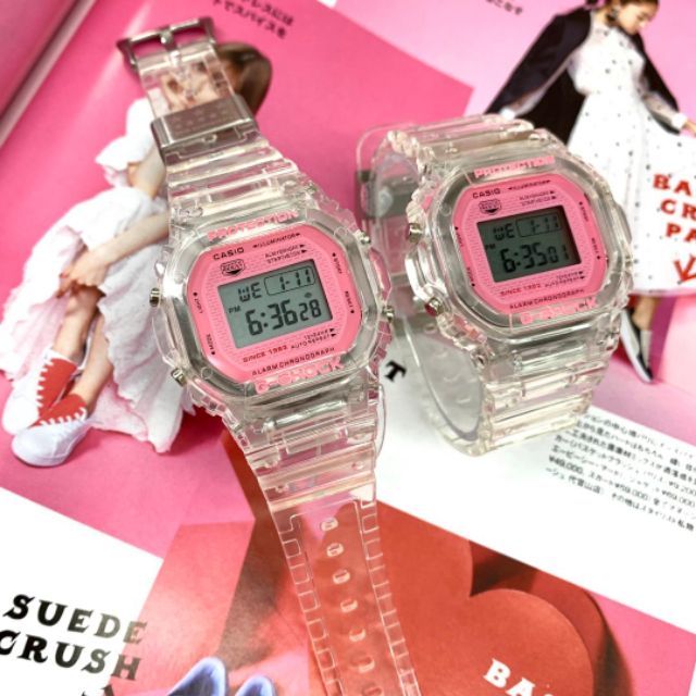 Transprant gshock unisex