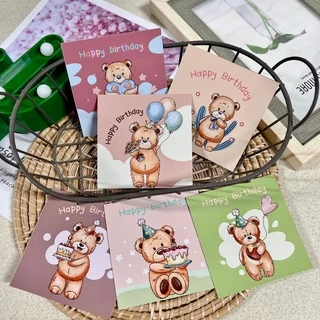 Happy birthday card ลายใหม่ การ์ดวันเกิด รหัส HBD28