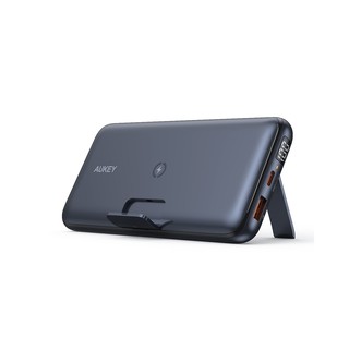 AUKEY PB-WL03 พาวเวอร์แบง ชาร์จเร็ว 20000mAh Wireless Power Bank 18W PD SCP QC3.0 With Foldable Stand & 10W Wireless รุ่น PB-WL03