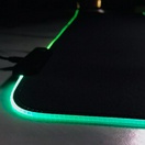 reviewแผ่นรองเมาส์มีไฟ RGB Gaming Mousepads แผ่นรองเม้าส์สำหรับเล่นเกมส์ 80cm 30cm mouse pad with lights 7colors comment 3