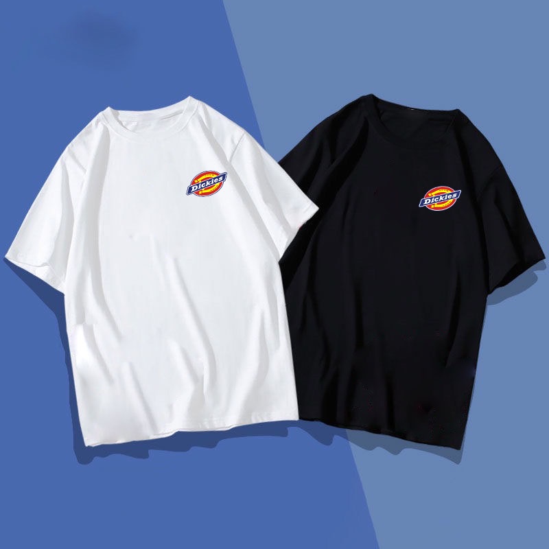เสื้อทีเชิร์ตเสื้อยืดคอกลมแฟชั่นSportขาว-ดำ พร้อมส่ง T-445