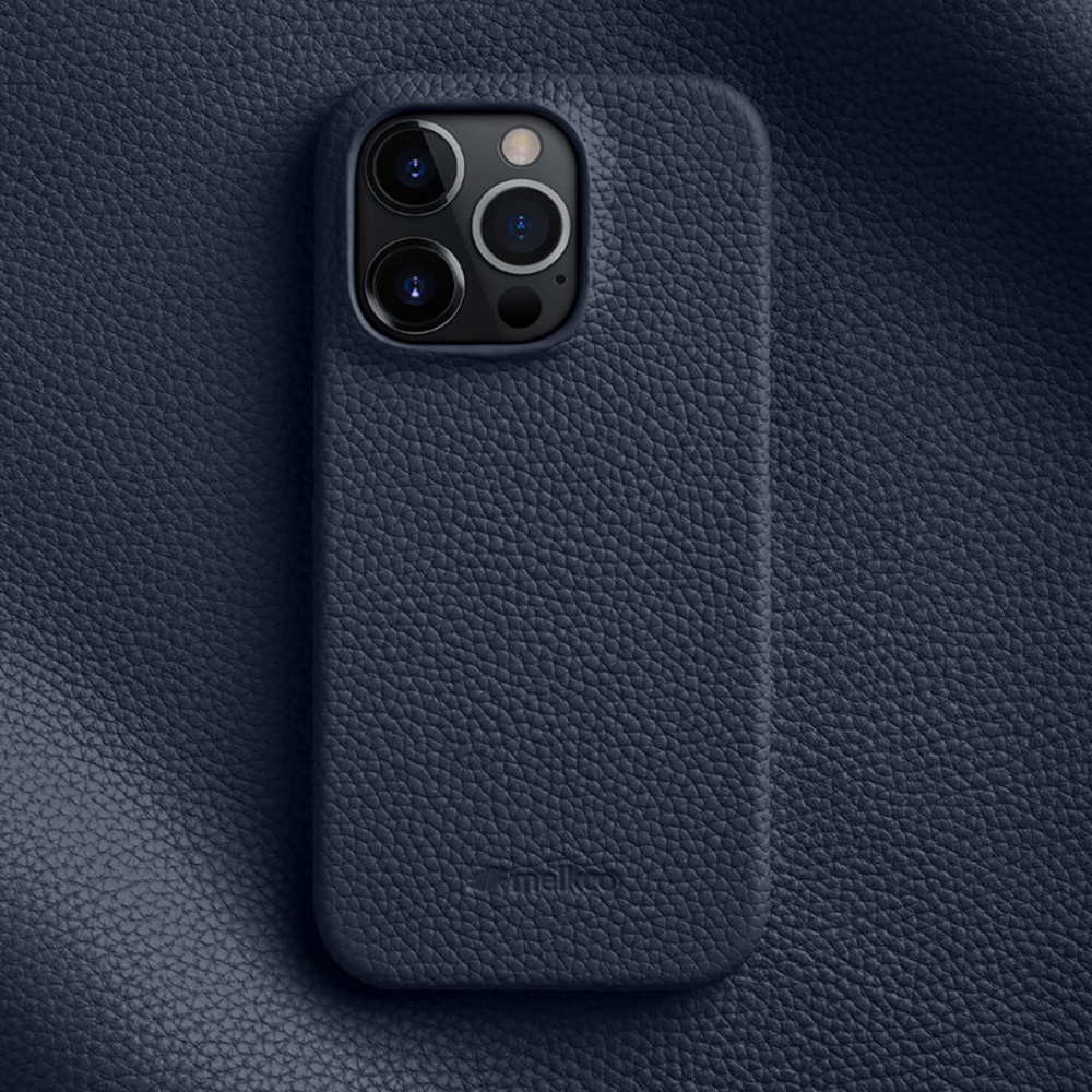 Melkcoซองหนังสําหรับiphone 14 Pro Max 14 PlusธุรกิจHandmade Luxury CowhideปกหลังสําหรับiPhone 14Pro 2022 ใหม่