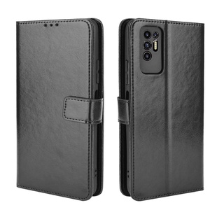 Tecno Pova 2 เคส Phone Holder Stand Case Tecno Pova 2 LE7 Pova2 เคสฝาพับ Wallet PU Leather Back Cover