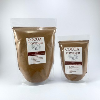 ผงโกโก้แท้ 100% CCS S1 (รุ่นมาตรฐาน) ขนาด 75 &amp; 250 กรัม  Cocoa Powder 100% CCS S1 (Standard) size 75 &amp; 250g