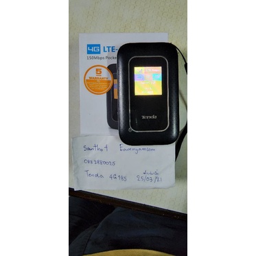 tenda 4g185 pocket wifi มือสอง