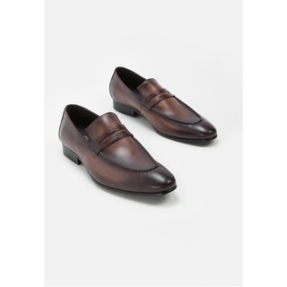 Mac&amp;Gill Felipe รองเท้าโลฟเฟอร์หนังแท้ รองเท้าหนังแท้หนังวัว Felipe Penny Leather Loafer Business Shoes original