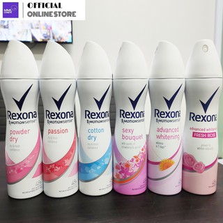 Rexona เรโซน่า สเปรย์ ระงับกลิ่นกาย 150มล. มีให้เลือก6สูตร