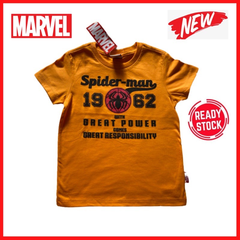 เสื้อยืดผู้ชาย Marvel Adult Size xs 3-4Y