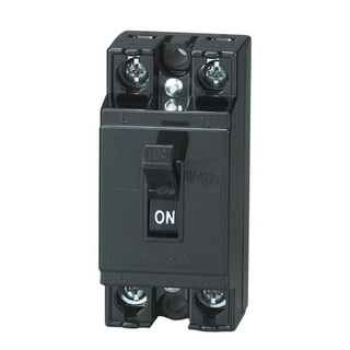 🔥ยอดนิยม!! PANASONIC เบรกเกอร์ 2P 10A รุ่น BS1110YT HB 10A สีดำ Circuit Breakers &amp; Consumer Units