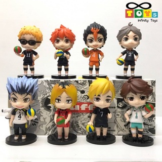 Model Haikyuu!! โมเดล ไฮคิว ทั้งเซต 8 ตัว