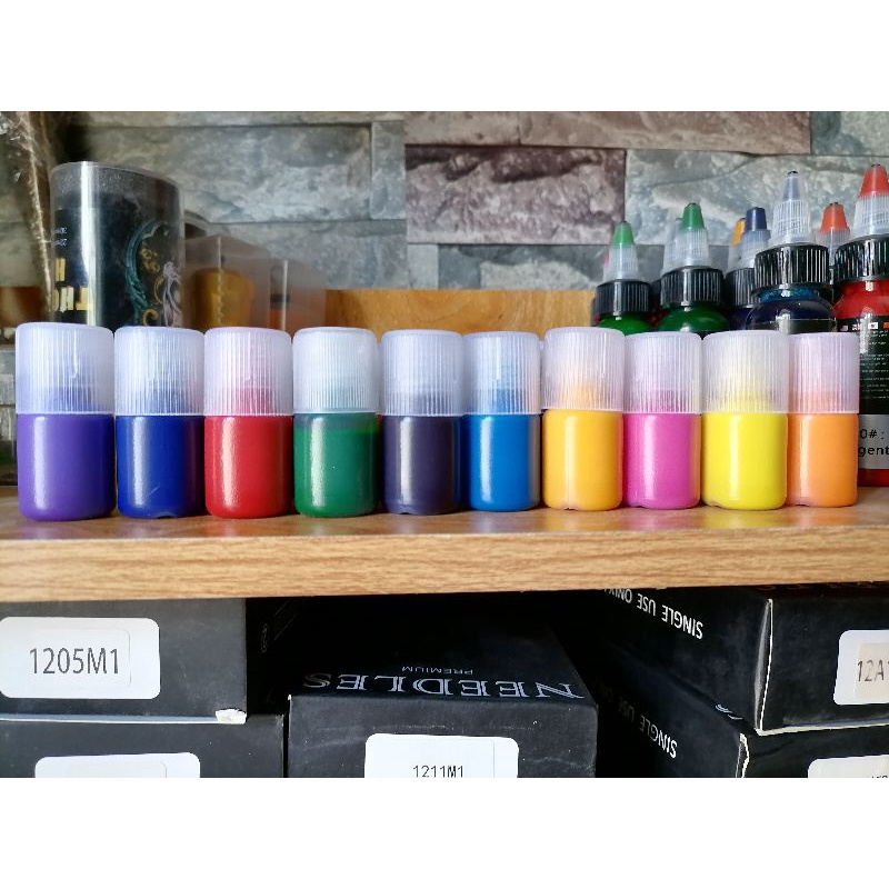 สีขวดแบ่ง 7 ซีซี ขวดละ100-฿ มีทุกเฉดสี แจ้งสีใน​แชท​ ส่ง​ของ​ทุกวัน​