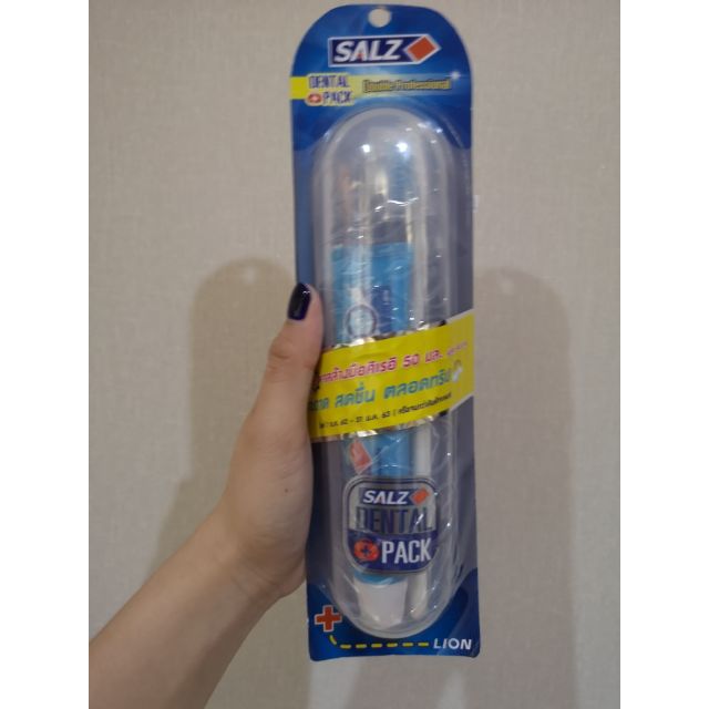 ชุดแปรงสีฟัน​ SALZ + เจลล้างมือ​ Kirei Kirei