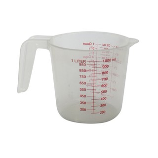 ถ้วยตวงพลาสติก 4 หน่วย ปริมาตร 1 ลิตร (Measuring Cup 4 Units 1L.)