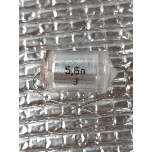 Evox 0.0056uf 5.6nf 562 630v (ราคา2ตัว) Polystyrene Capacitor ตัวเก็บประจุ คาปาซิเตอร์