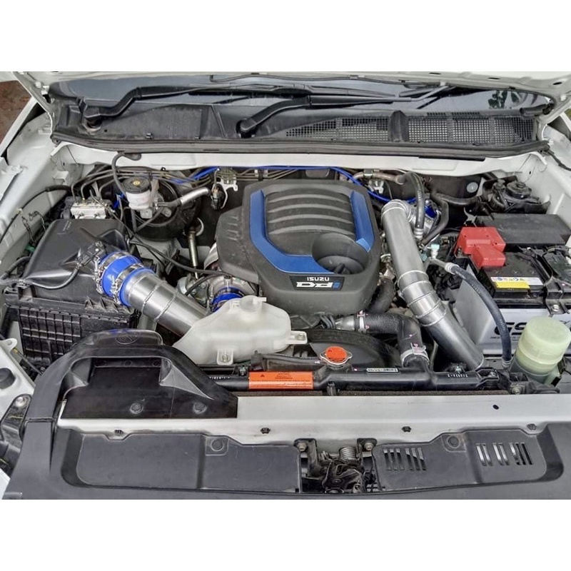 แทนท่อยาง ท่ออินเตอร์ 2ท่อนบน ไอดี+กรองเดิม D-max 1.9 ปี2020-2024