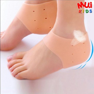 muikids ซิลิโคนรับแรงกระแทก กันเท้าแตก แบบมีรู ไม่มีรู