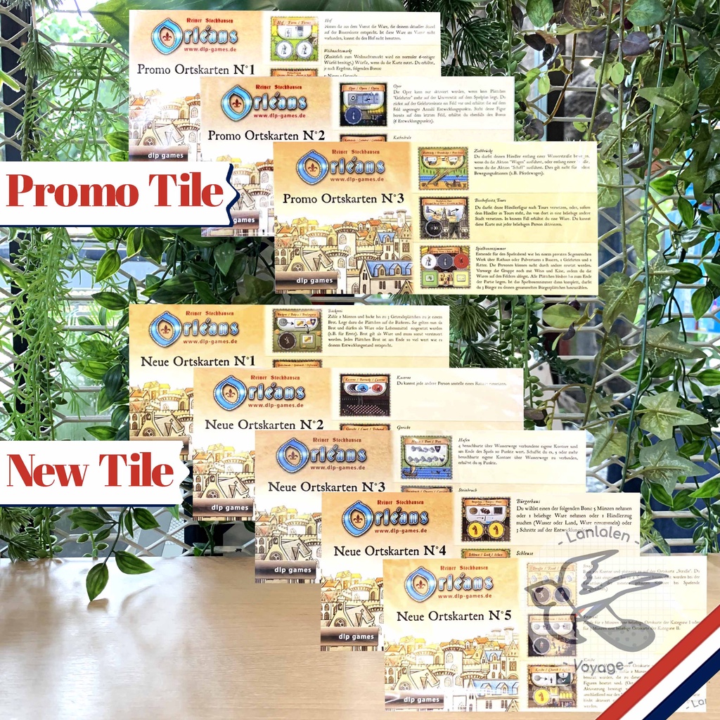 Orleans: Promo Tile / New Tile [Promo Ortskarten / Neue Ortskarten] [Boardgame]