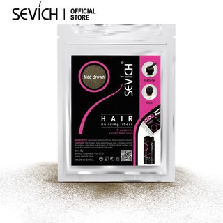 SEVICH ผงคอนซีลเลอร์ บำรุงผม แบบถุงเติม สำหรับเพิ่มเส้นผม ขนาด 100 กรัม
